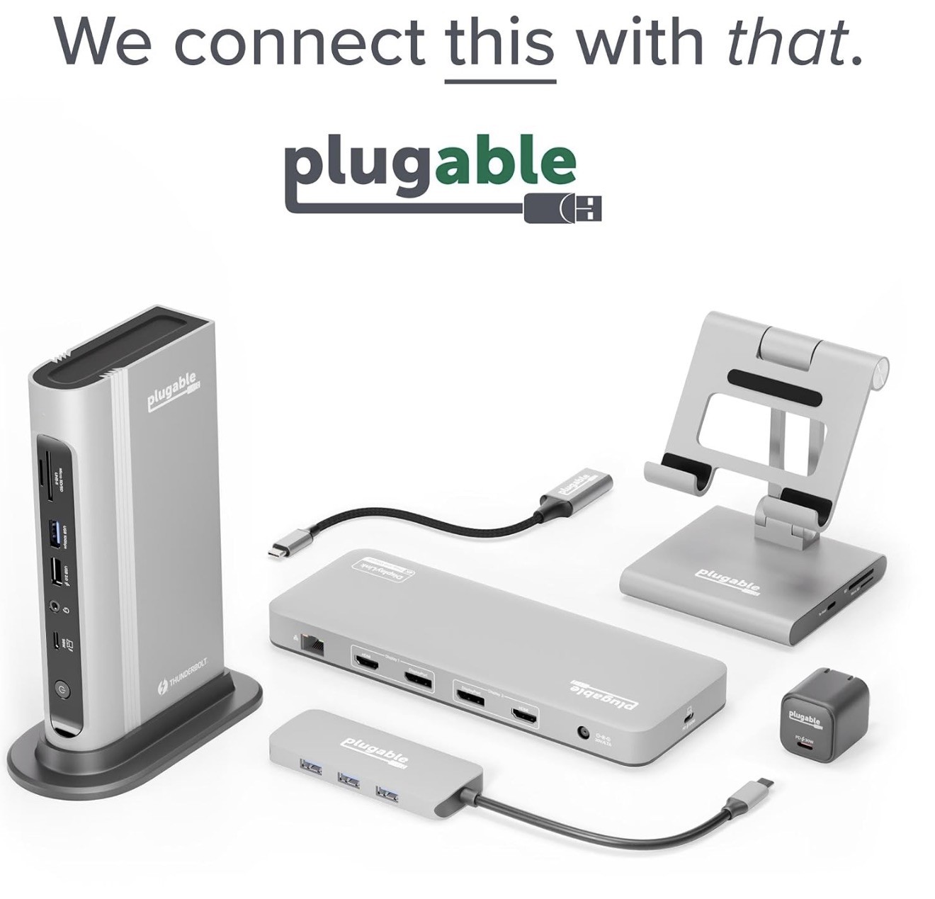 Plugable TBT3-UDZ Thunderbolt 3 Universal Docking Station