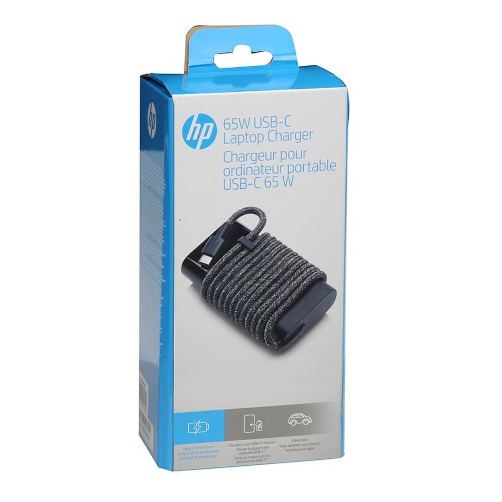 New Genuine Original HP 65W USB-C Laptop Charger AC Adapter Genuine USA Seller