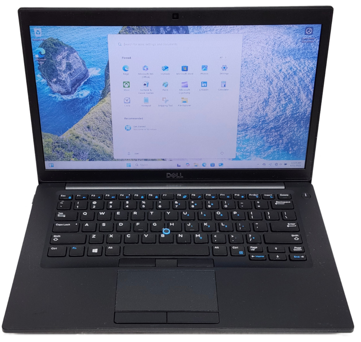 Dell Latitude 7490 Laptop – 1.9 GHz i7-8650U 16GB 512GB SSD Webcam Wi-Fi 14″