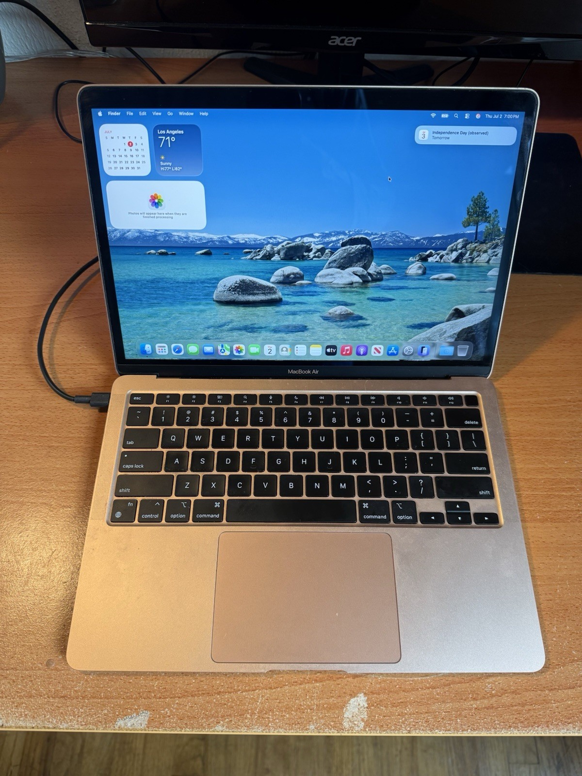 Apple 2019 MacBook M1 13” 512GB Rose Gold