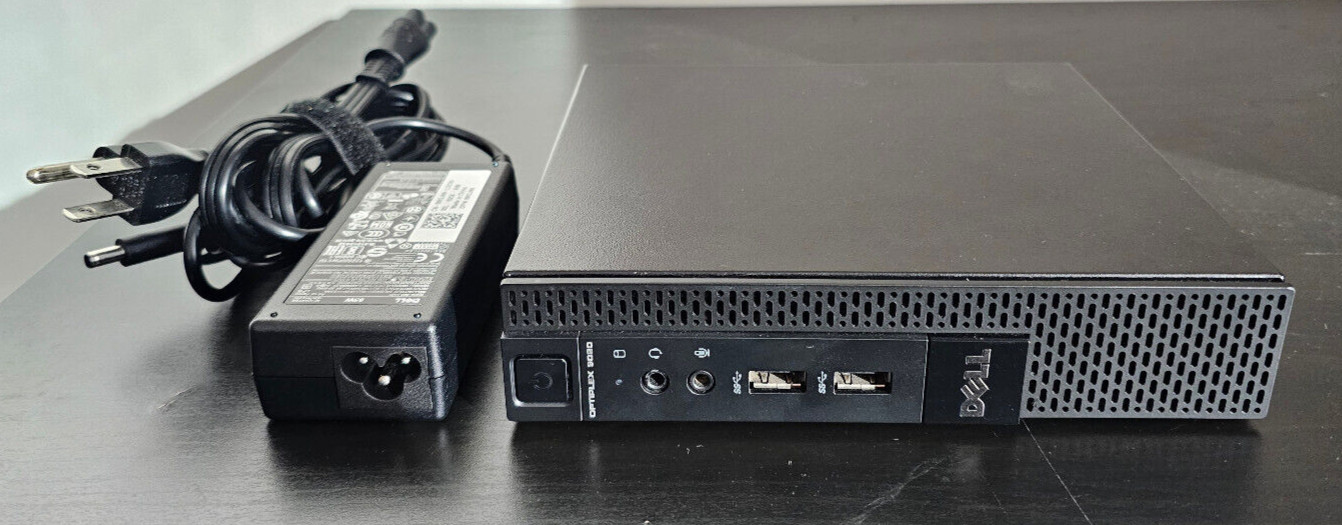 Dell Optiplex 9020M Micro PC i7-4785T 16GB Ram 256GB SSD + 2TB HDD Win10Pro Wifi