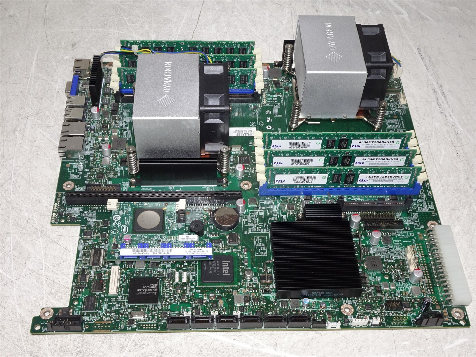 Intel S5520UR Server Motherboard 2x Xeon E5645 2.4GHz 12GB RAM