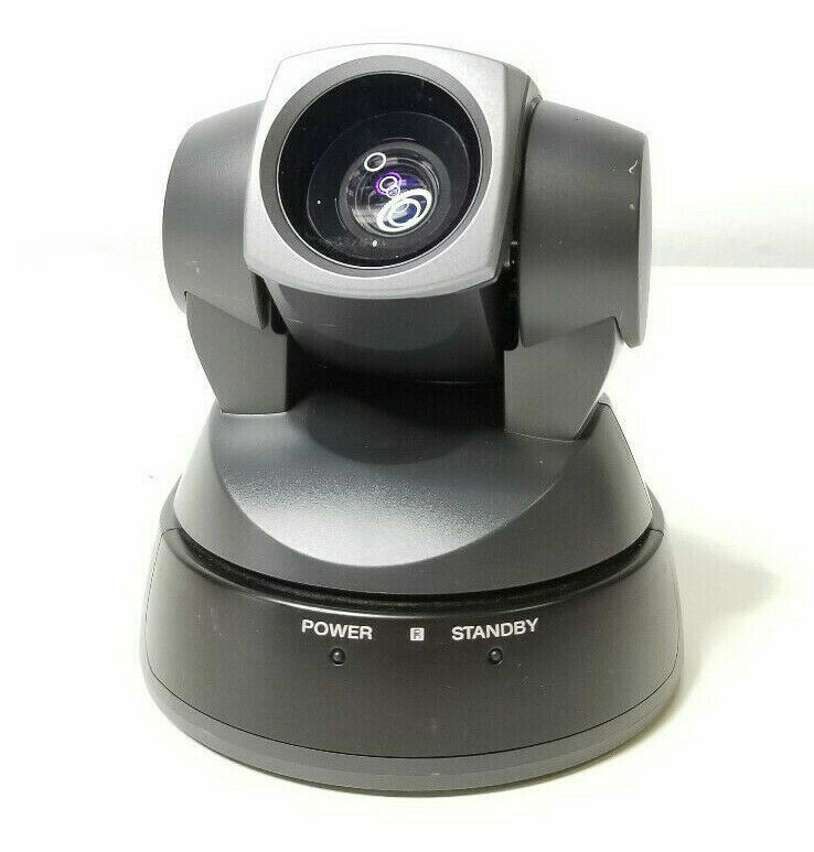 Polycom ViewStarion Sony EVI-D100P color video camera w/ RM-EV100 Remote Control