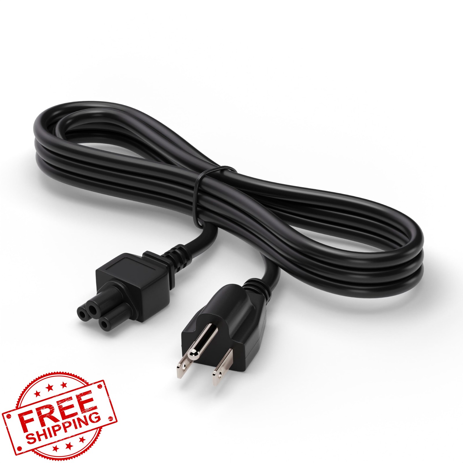 THE CIMPLE CO 25FT 3-Prong AC Power Cable Black C5