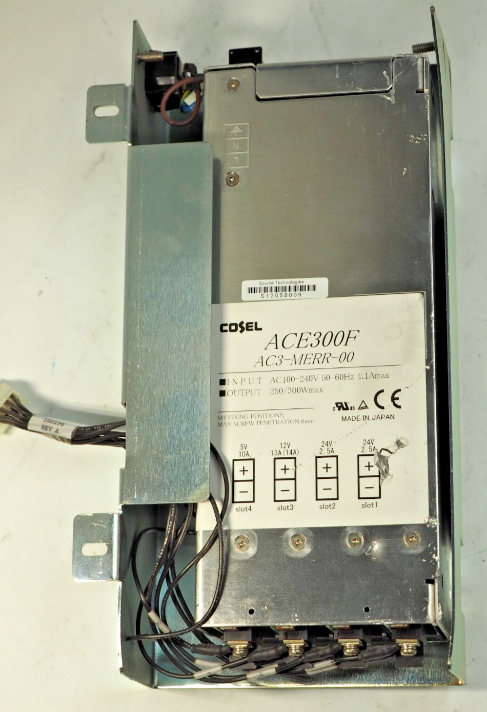 Cosel ACE300F AC3-MERR-00 250/300W Power Supply