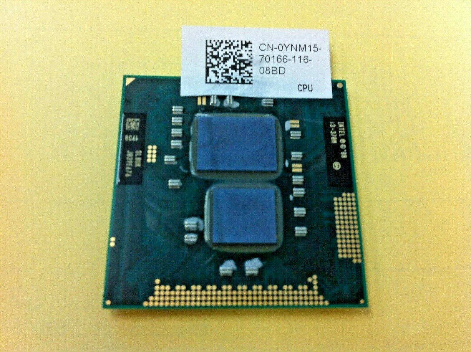 Intel Core i3-370M SLBUK 2.4GHz Socket G1 – Dell YNM15 0YNM15 CPU Processor USA