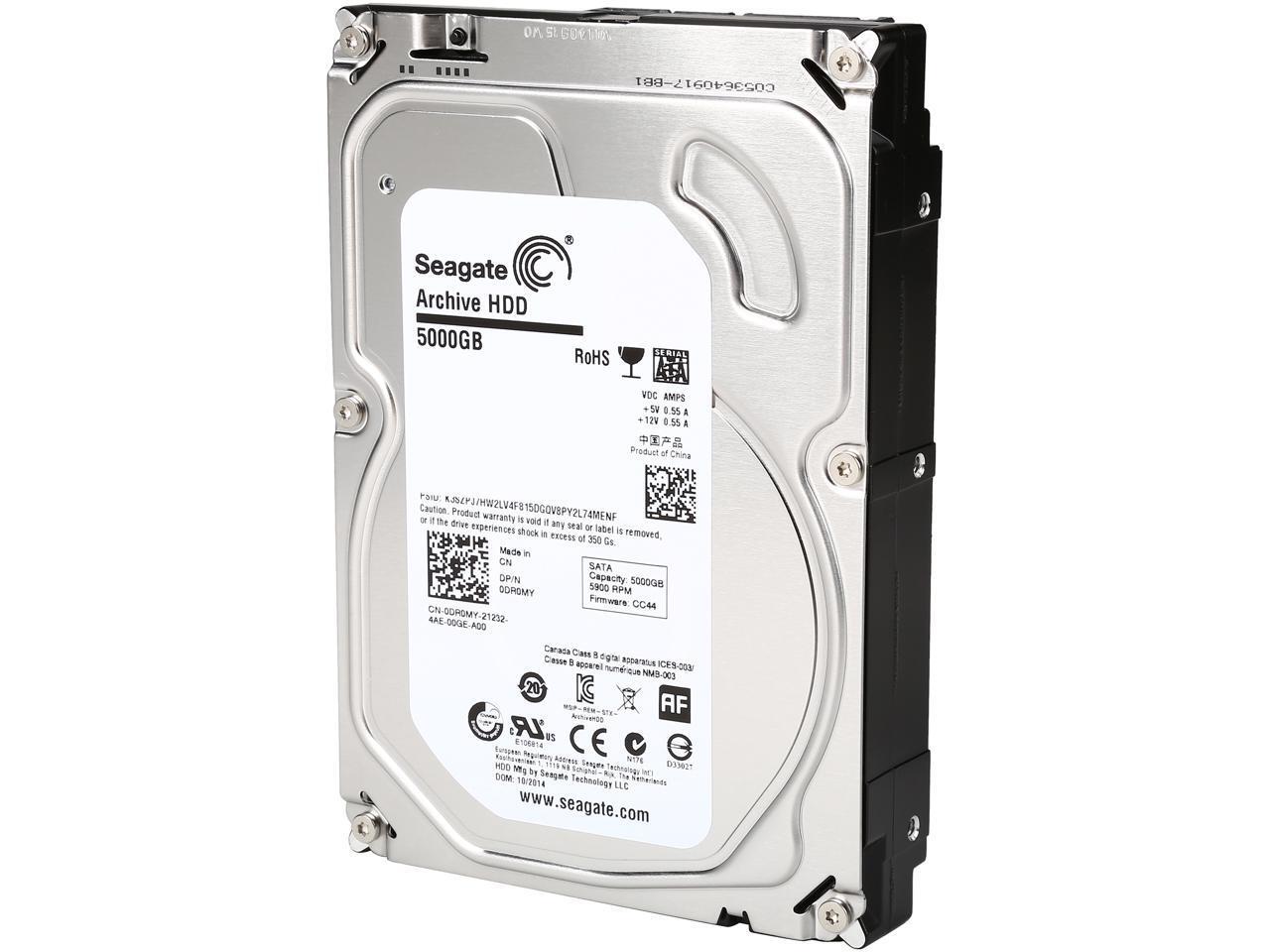 ST5000AS0011 Dell 5TB ST5000AS0011 128MB 5900Rpm SATA III 3,5 ” Inch 0DR0MY