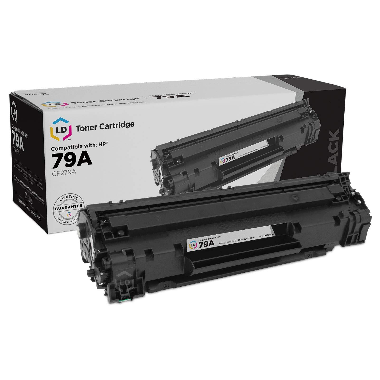 LD Compatible Toner Cartridge Replacement for HP 79A CF279A (Black)