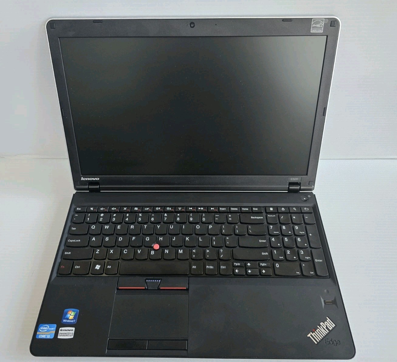 Lenovo ThinkPad E520 Laptop i3-2350M 4GB RAM 500GB HDD Win7 Pro No Batt/Charger