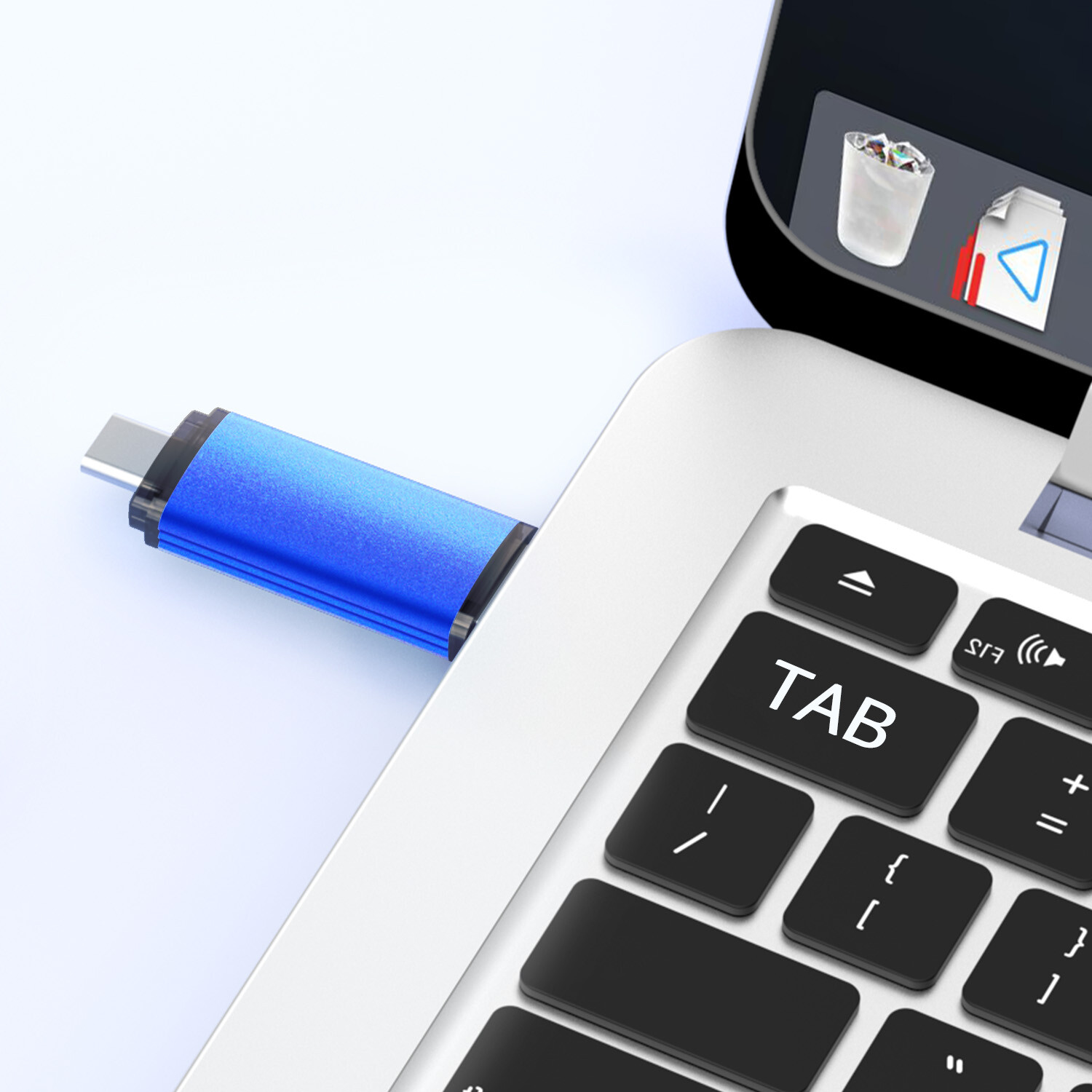 32GB USB 2.0 Type C Flash Drive OTG Dual Port Memory Stick For Smart Phone