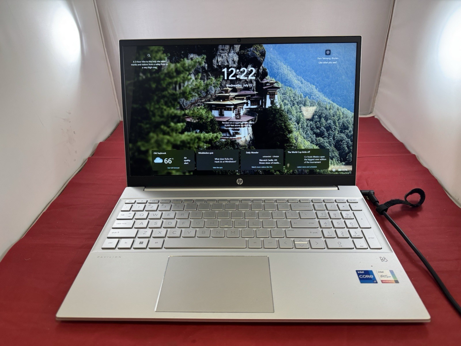 HP Pavilion 15” Laptop 11th GEN i7- 12GB-512SSD