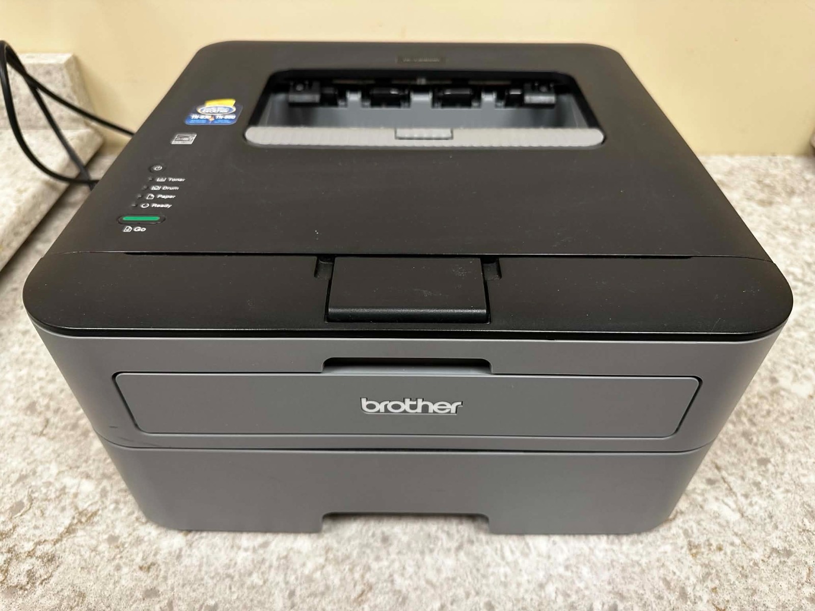 Brother HL-L2300D Monochrome Laser Printer w/ Duplex Cable Toner + USB Cable