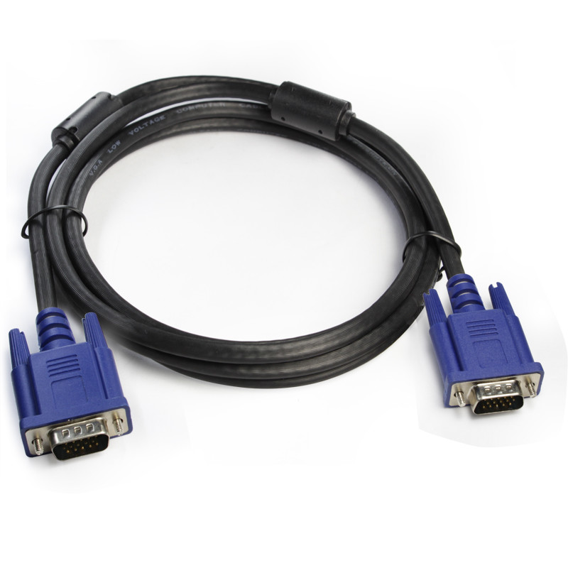 6ft VGA SVGA D-Sub Male to Male Monitor Cable for PC TV Projector LCD M/M 15pin