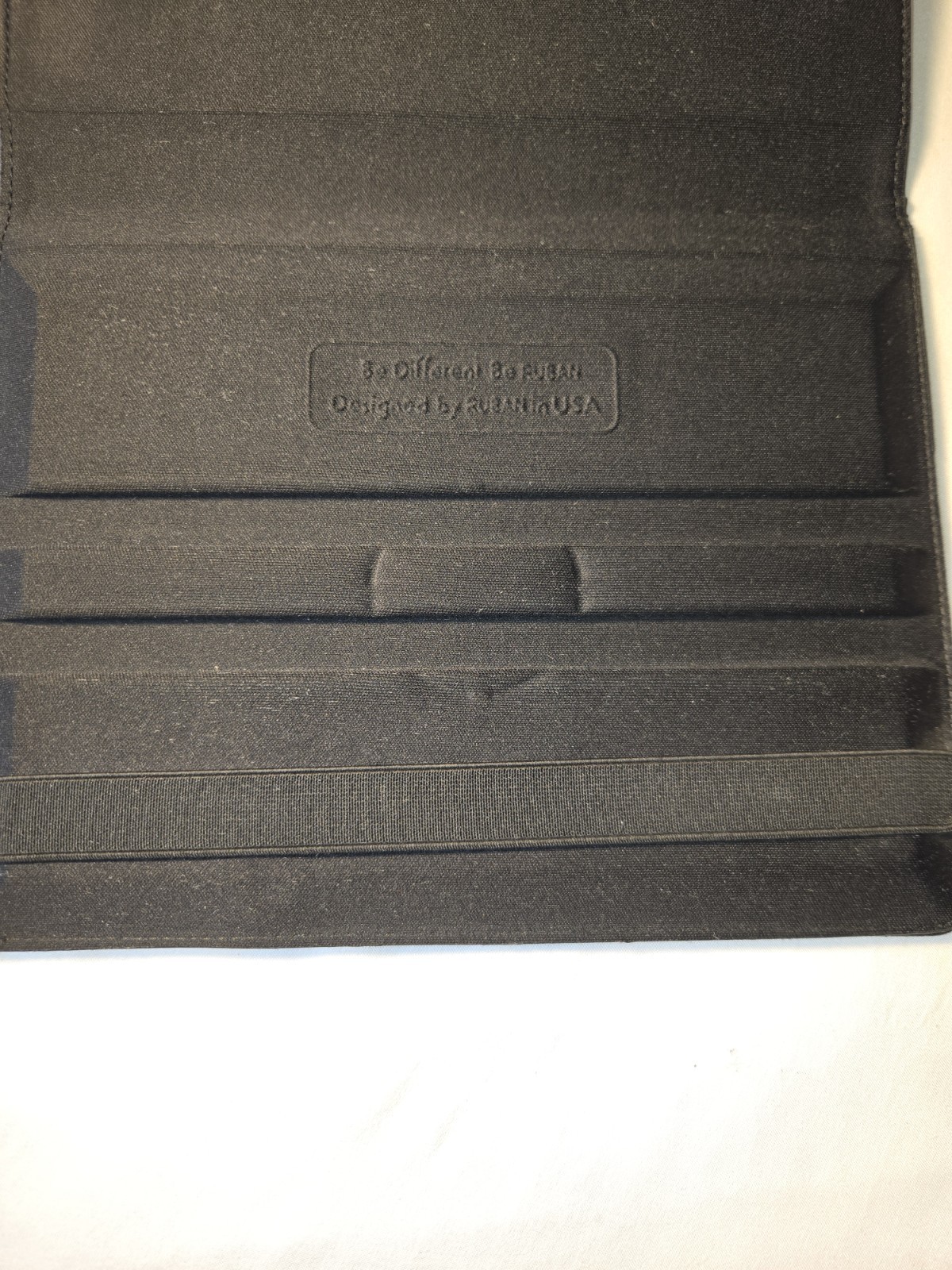 Black Synthetic Leather Rotating Case w/ Integrated Stand for Apple iPad