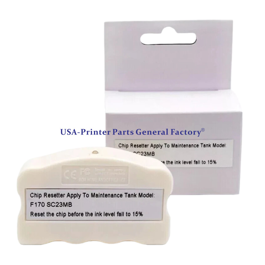 SC23MB Maintenance Ink Tank Chip Resetter Fits For Epson F170 F160 F100 printer