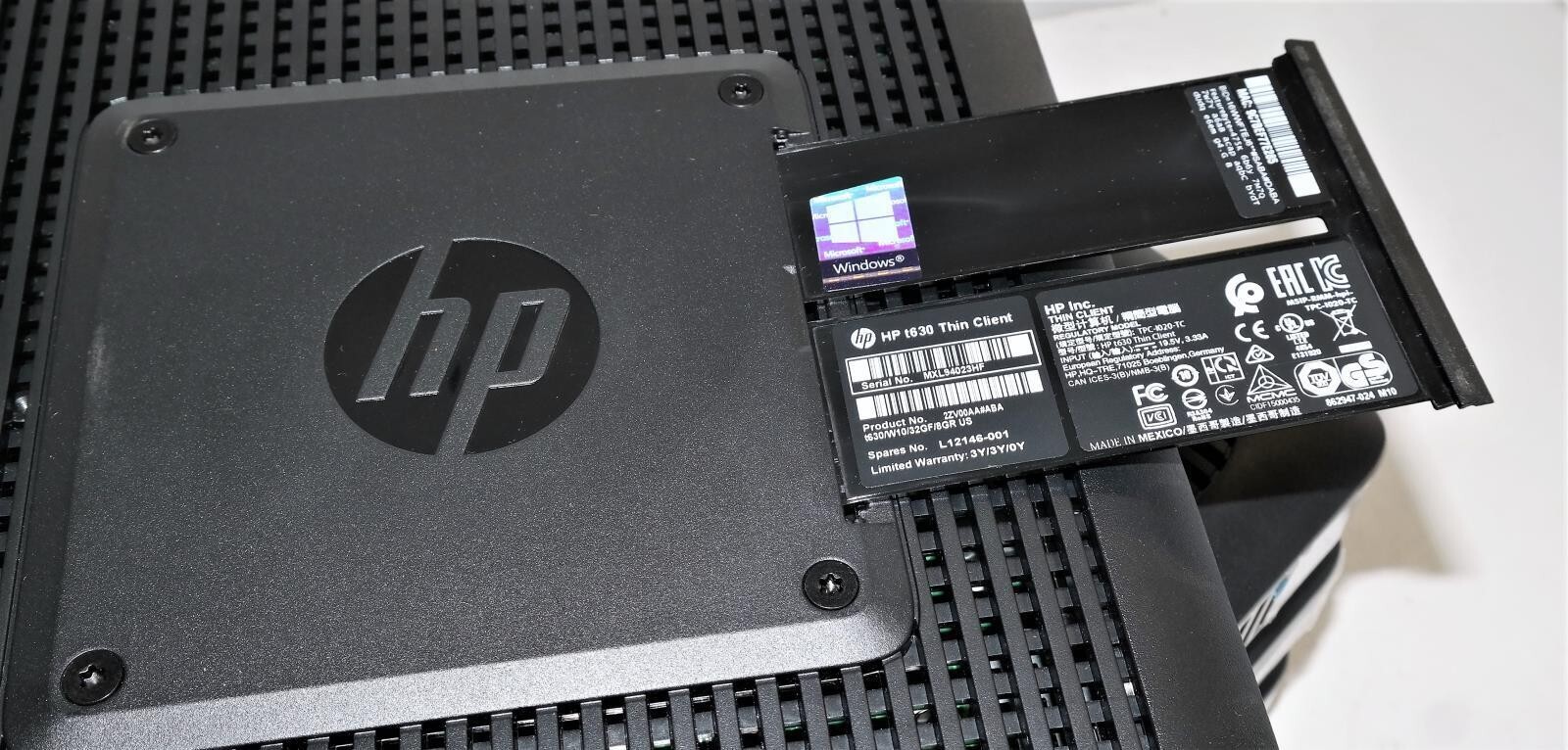 Lot of 5 HP Thin Client T630 AMD GX-420GI 2.0GHz 8GB, 128GB SSD, Windows 11 pro