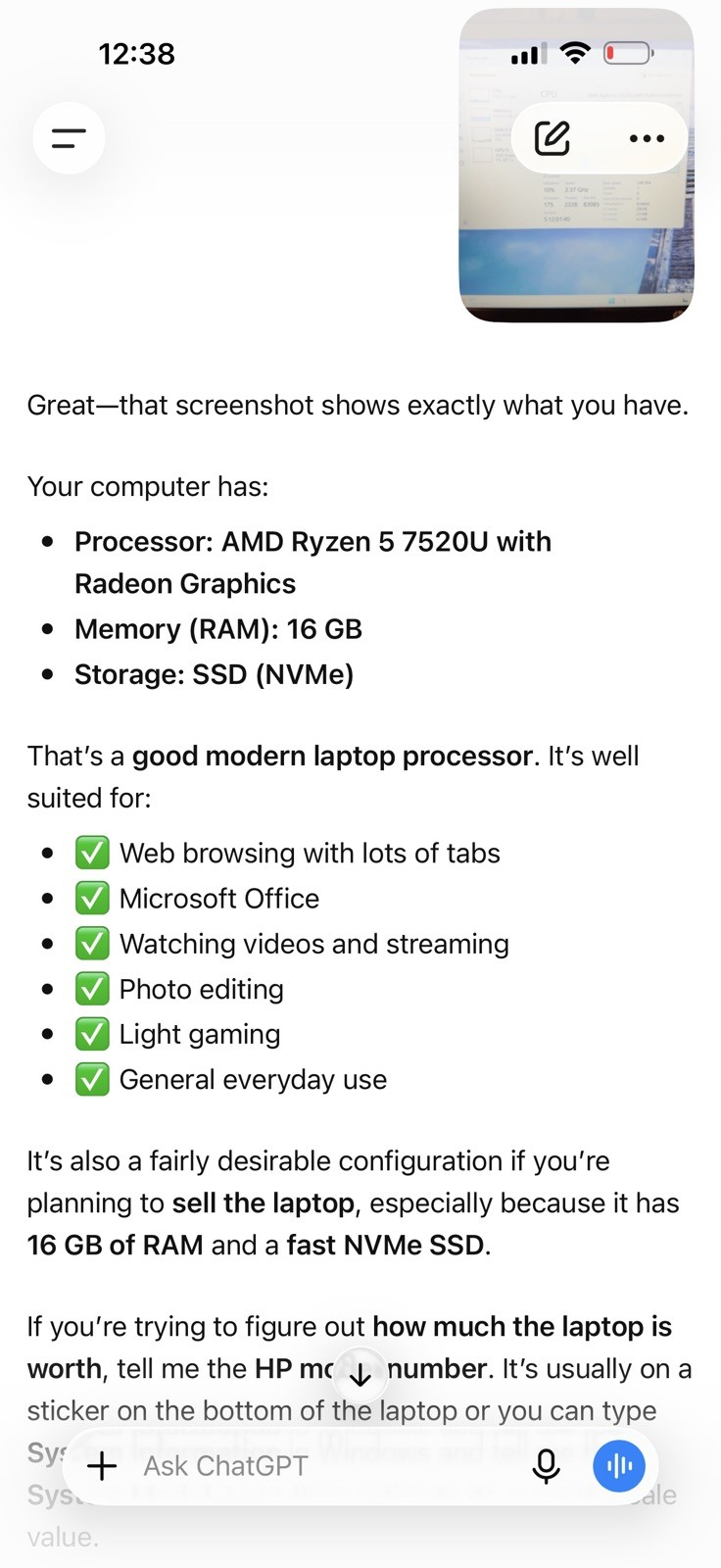 Hp Laptop 17 Cp2037Ds