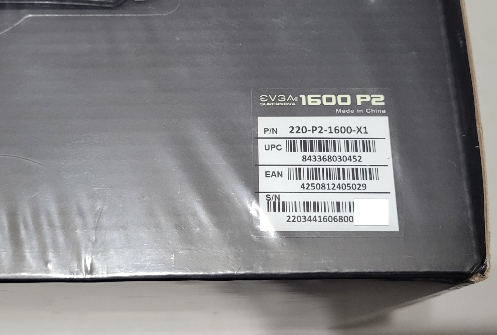 NEW EVGA Supernova 1600 P2 80+ Platinum 1600W Fully Modular PSU Power Supply