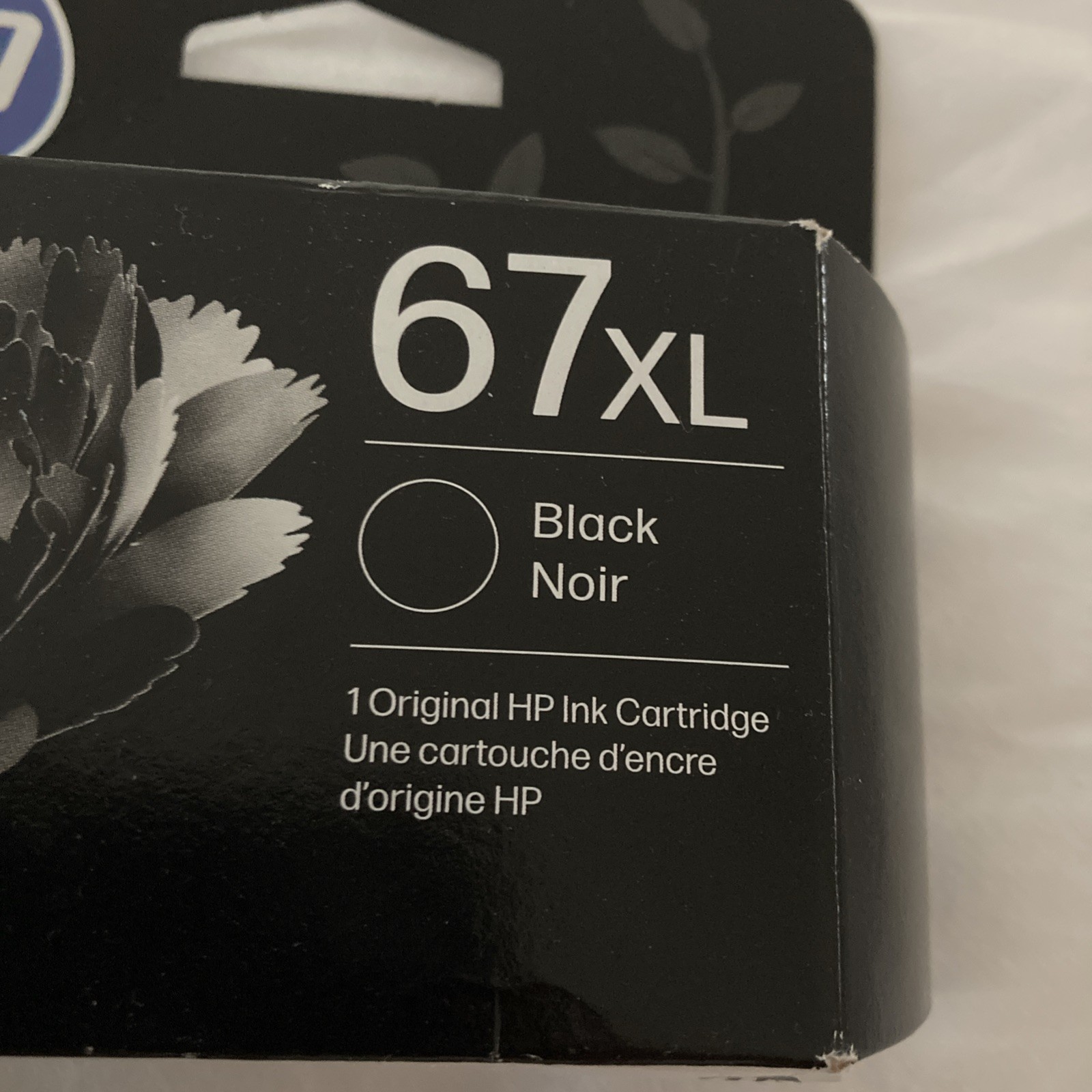 Genuine OEM HP67XL Black lnkCartridge3YM57AN HighYield-New Sealed M 2027/2028