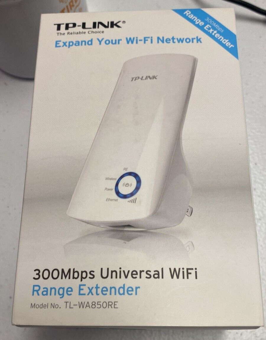 Tp-Link TL-WA850RE Wi-Fi Range Extender Ethernet Port – White