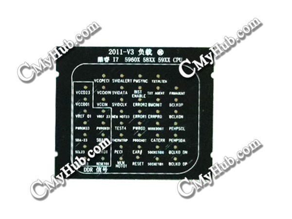 Repair Computer 2011-V3 Core I7 5960X 58XX 59XX CPU FALSE Dummy Fake Load Tester