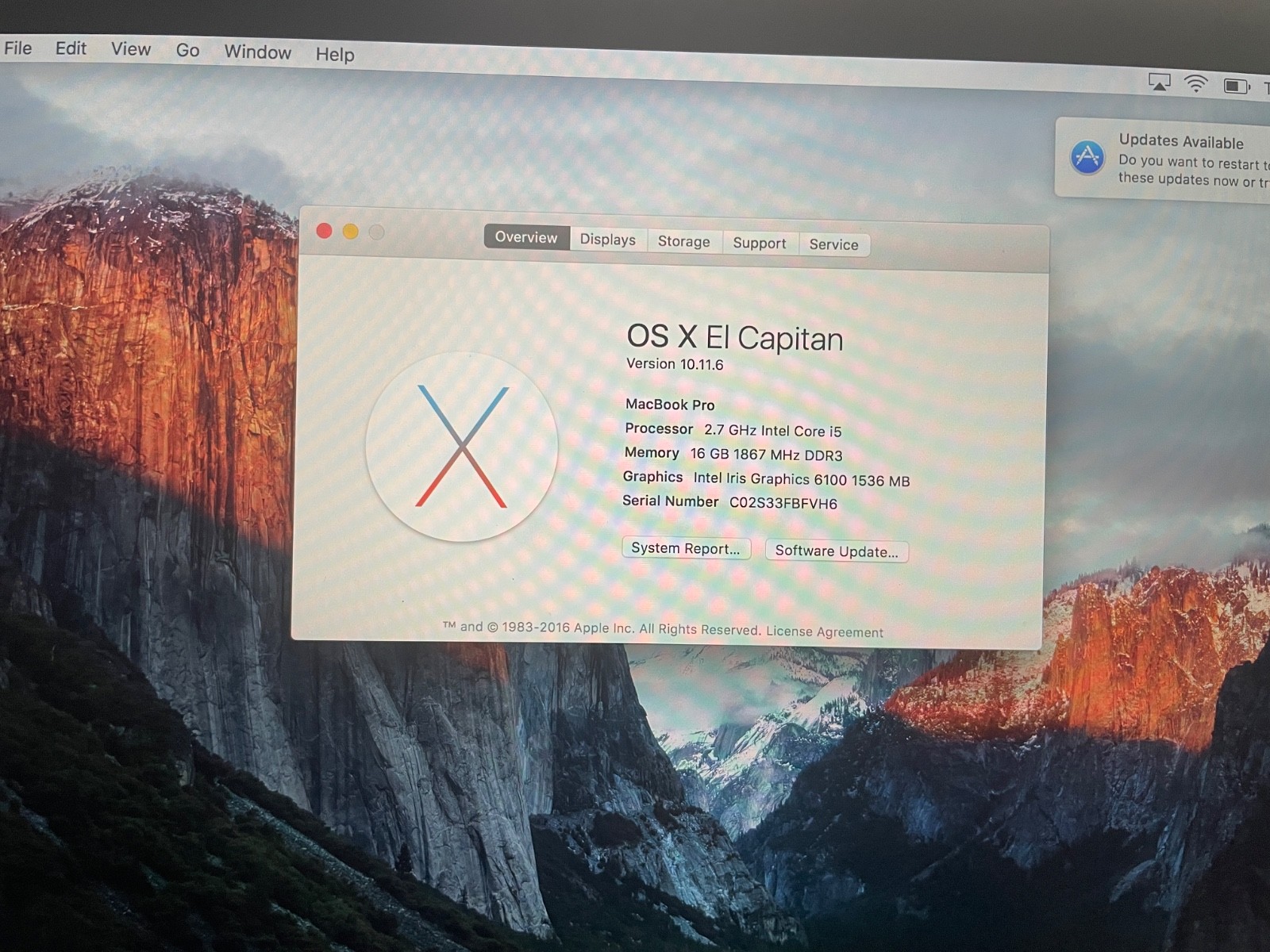 Apple MacBook Pro 13 inch (256GB,Intel Core i5, 2.70GHz, 16GB) – Silver -…