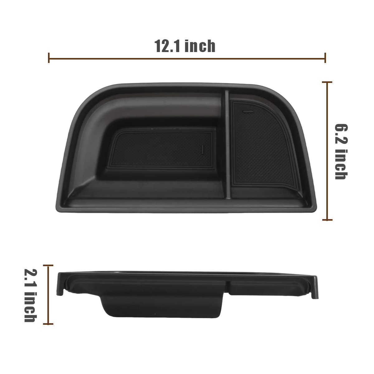 Dashboard Storage Organizer Tray for 2022-2024 Ford Maverick Accessories