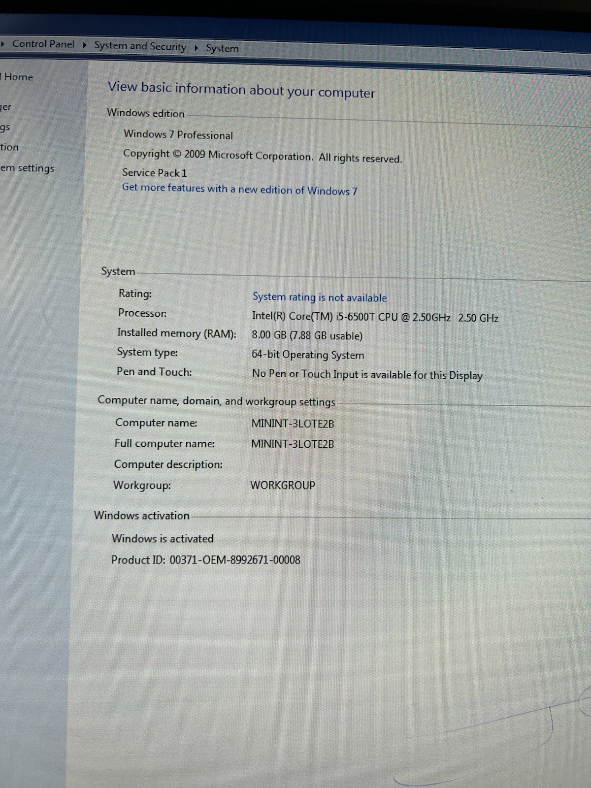 HP ProDesk 600 G2 Mini Desktop intel Core i5 – Tested and working – Lt of 2