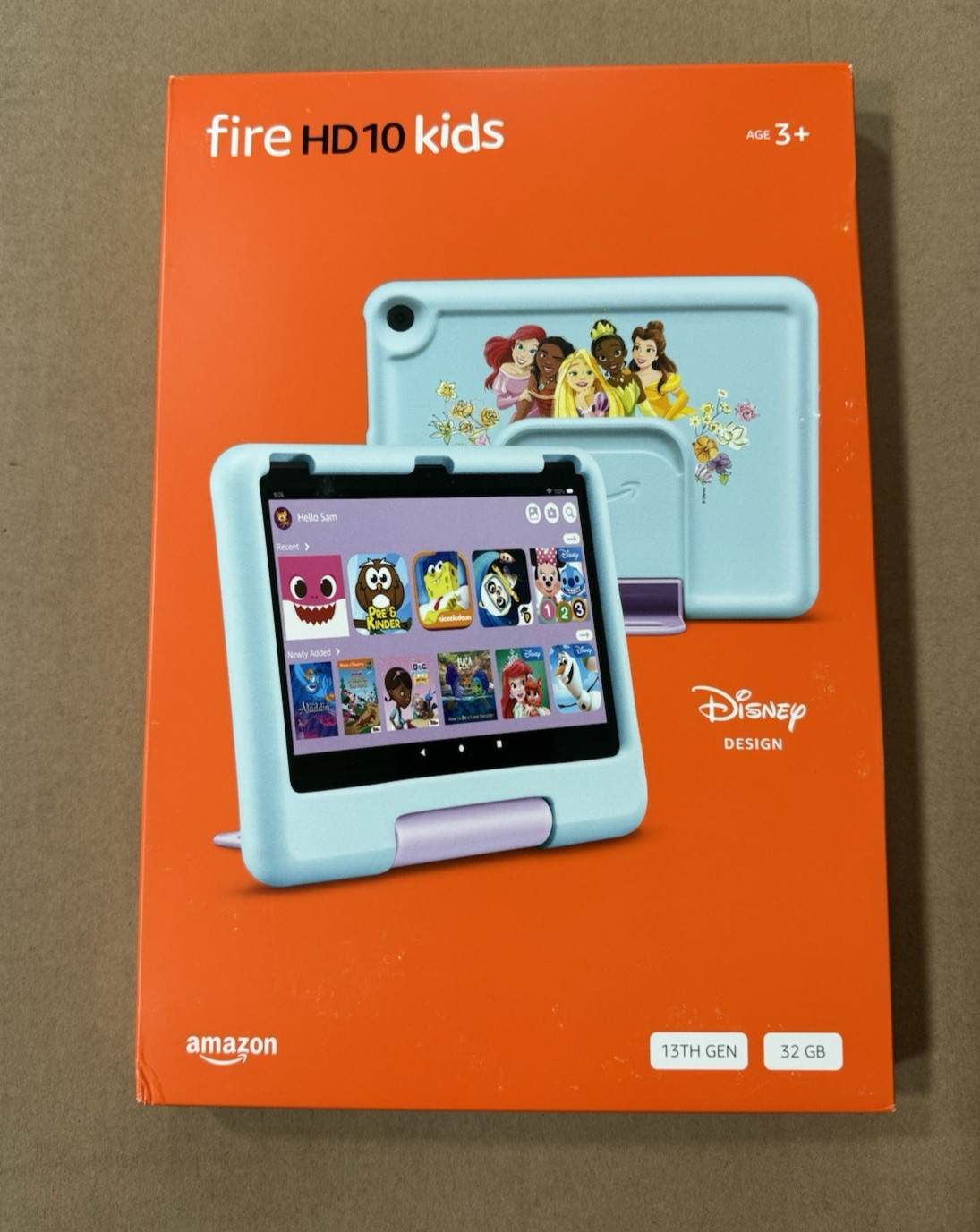 Amazon Fire HD 10 Kids 10″ Tablet 13th Newest Gen 32GB Purple Disney SEALED