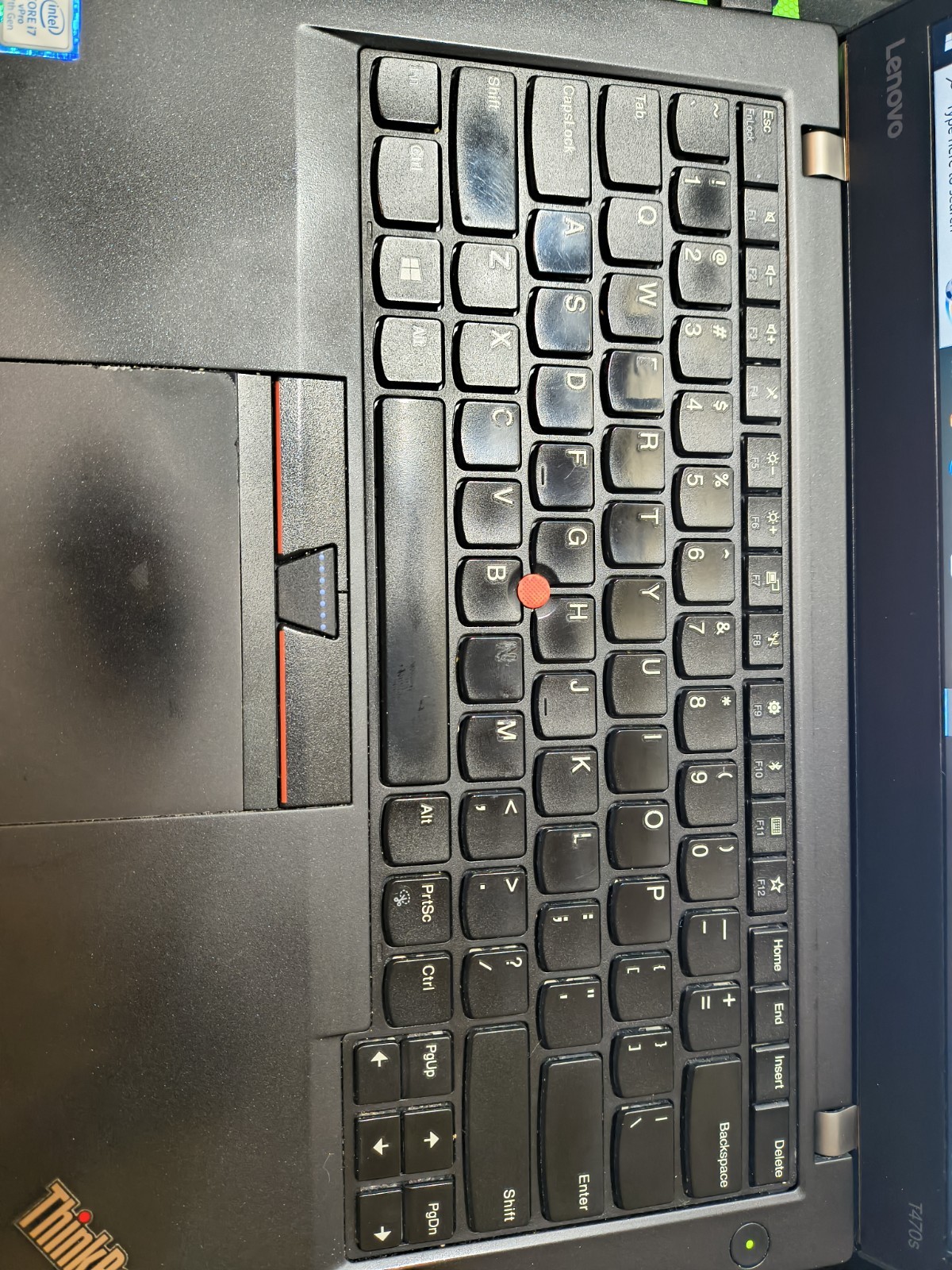 Lenovo ThinkPad T470s i7-7600U 2.8GHz 4GB RAM 128GB SSD Windows 10