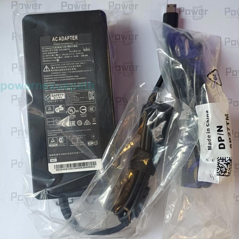 MSI Raider GE68HX GE78HX 13VG 13VF 14VGG 14VFG 280W 20V 14A AC Adapter Charger