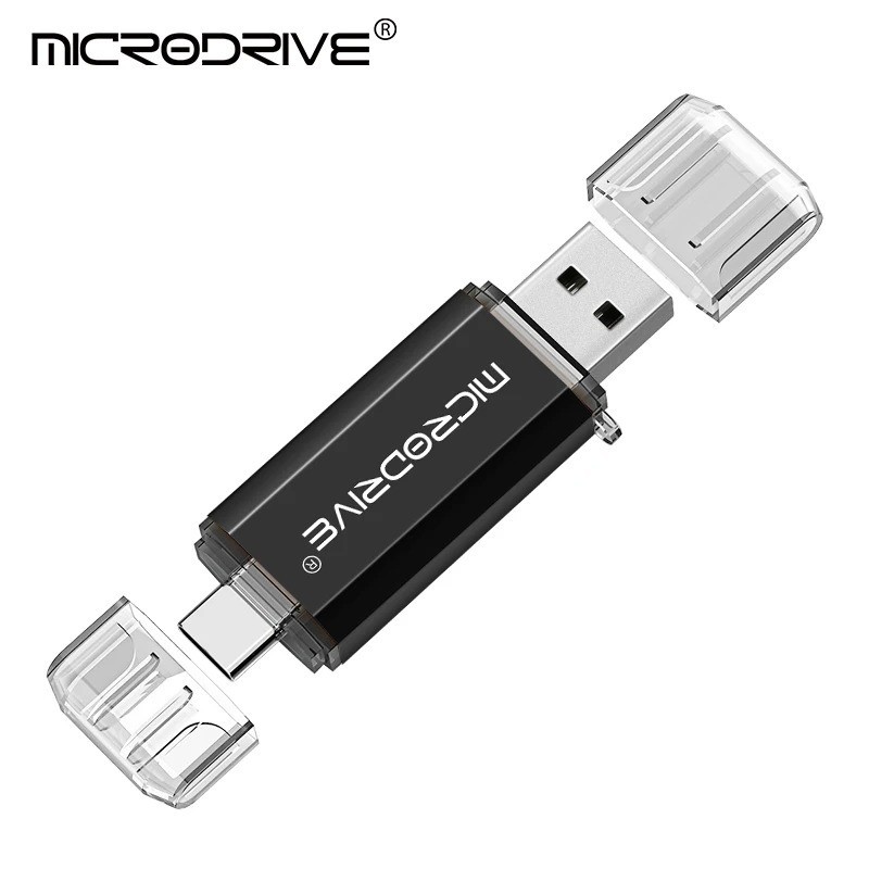 Type C OTG USB Flash Drive 2in1 Micro USB Pen Drive 128GB 64GB 32GB 16GB