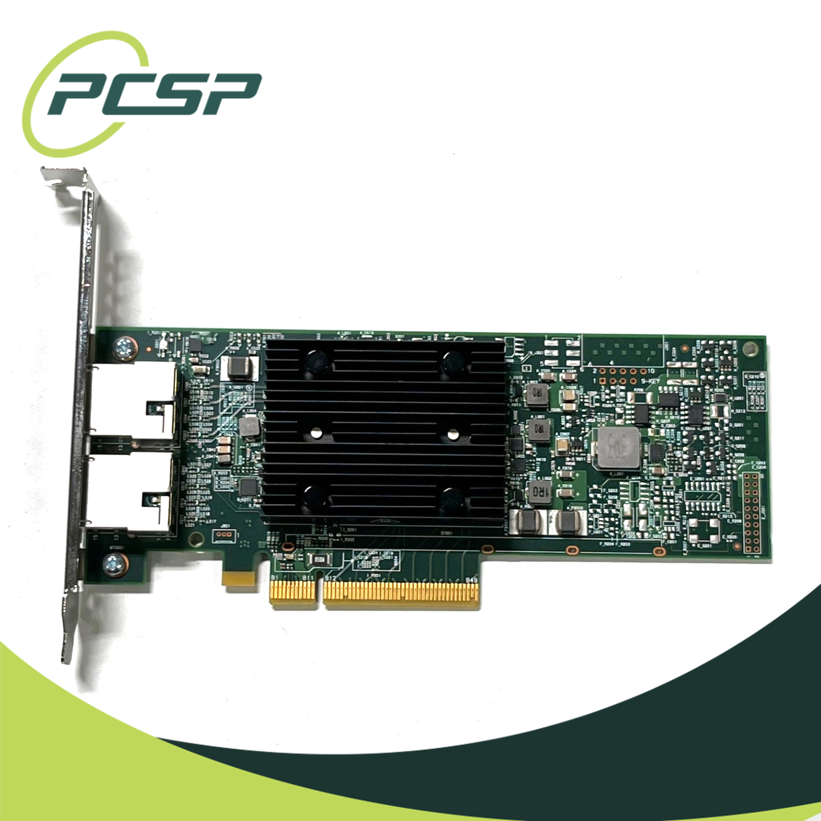 Dell Broadcom 57416 2x BASE-T RJ-45 10GBps Network Controller Card 3TM39