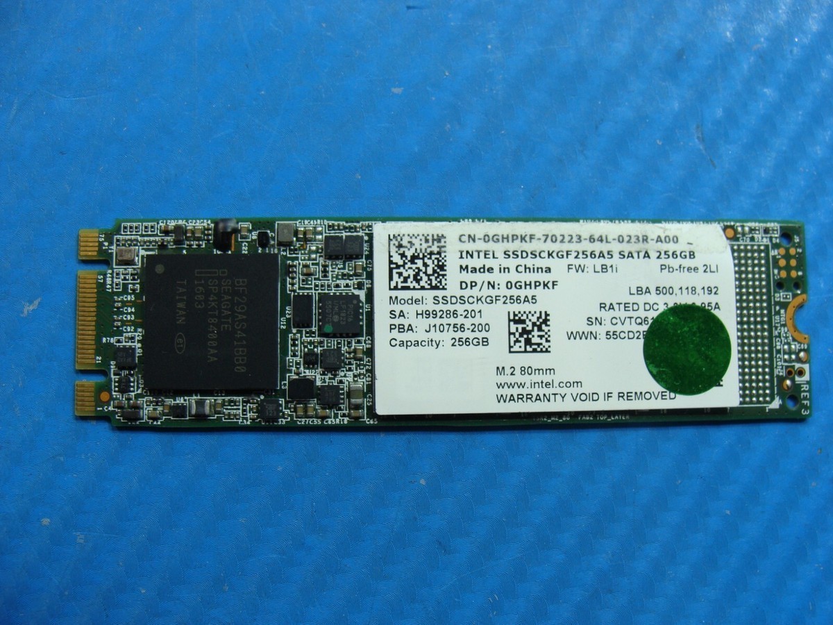 Intel SSDSCKGF256A5 Pro 2500 256GB 80mm M.2 Solid State Drive
