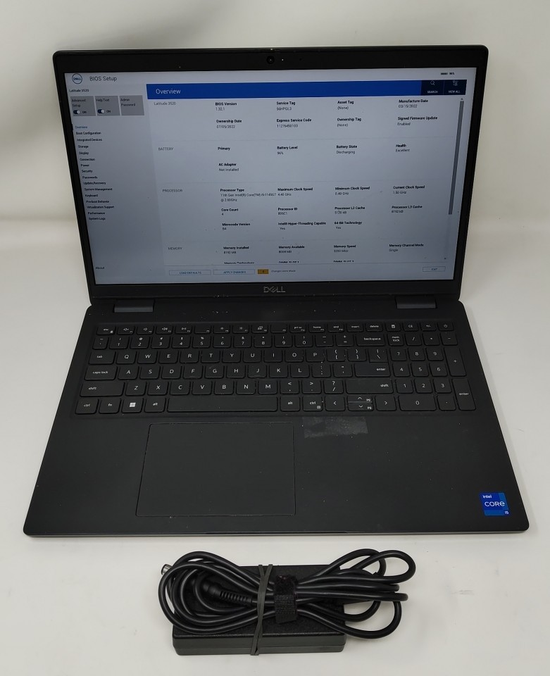 DELL LATITUDE 3520 Laptop 11TH GEN Intel I5-1145G7 8GB 512GB