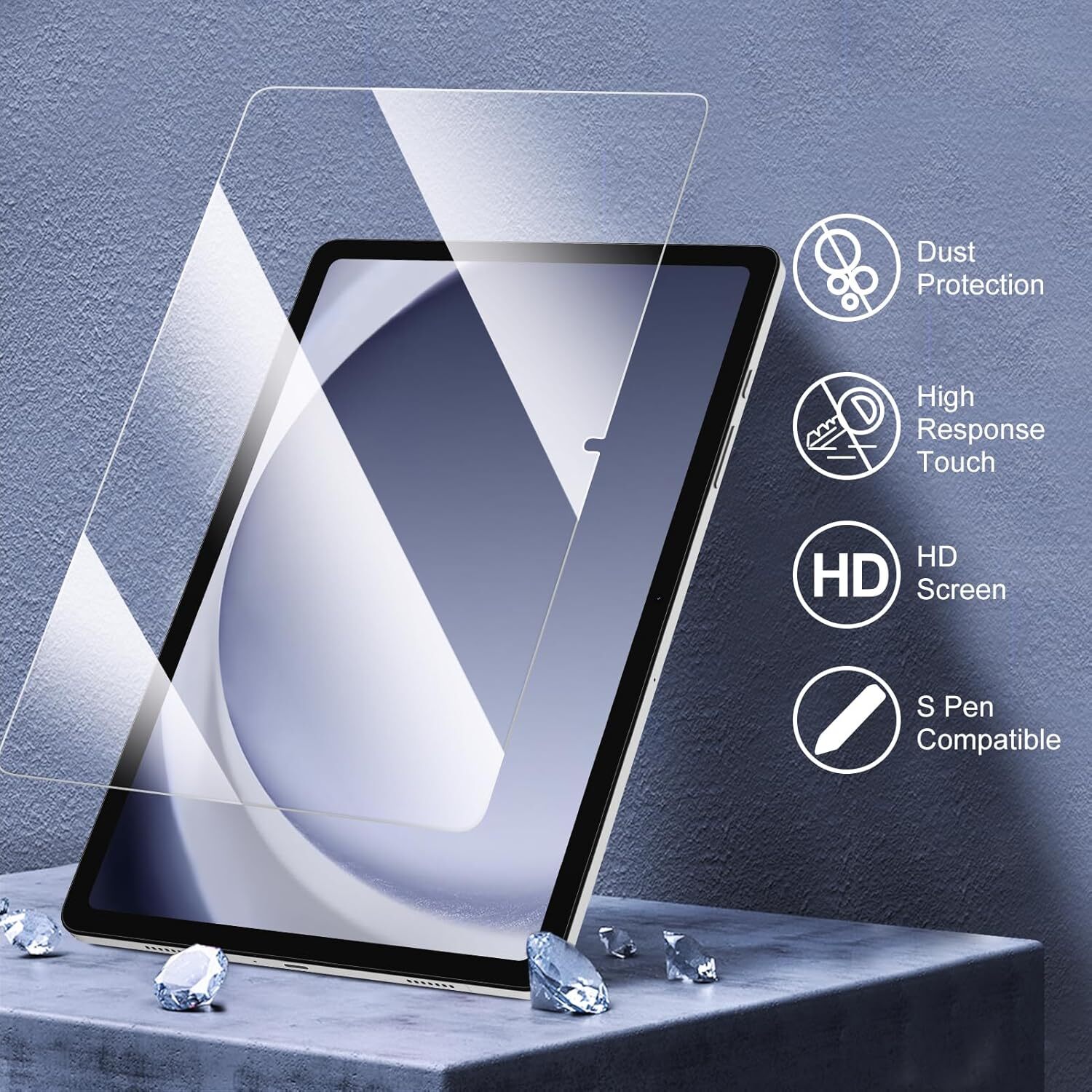 [2 Pack] Screen Protector for Samsung Galaxy Tab A9 Plus/A9+ 5G 11 Inch 2023