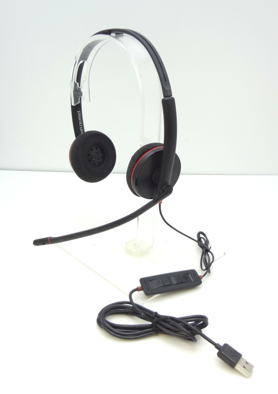 HP POLY Blackwire C3220 Stereo Corded USB-A PC Headset in BLACK HP 8S0L9A6#ABA
