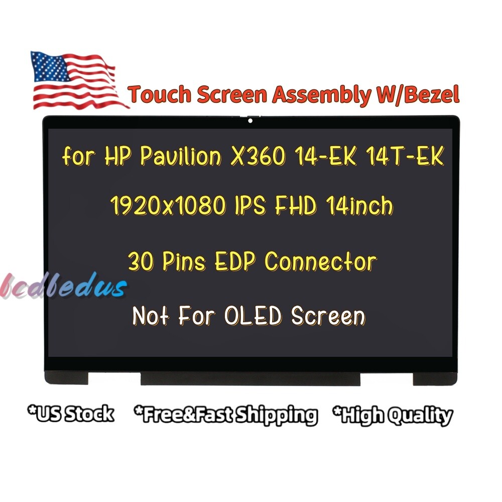 14” IPS LCD Touch Screen Digitizer Assembly for HP Pavilion 14-EK0XXX 14-EK0000