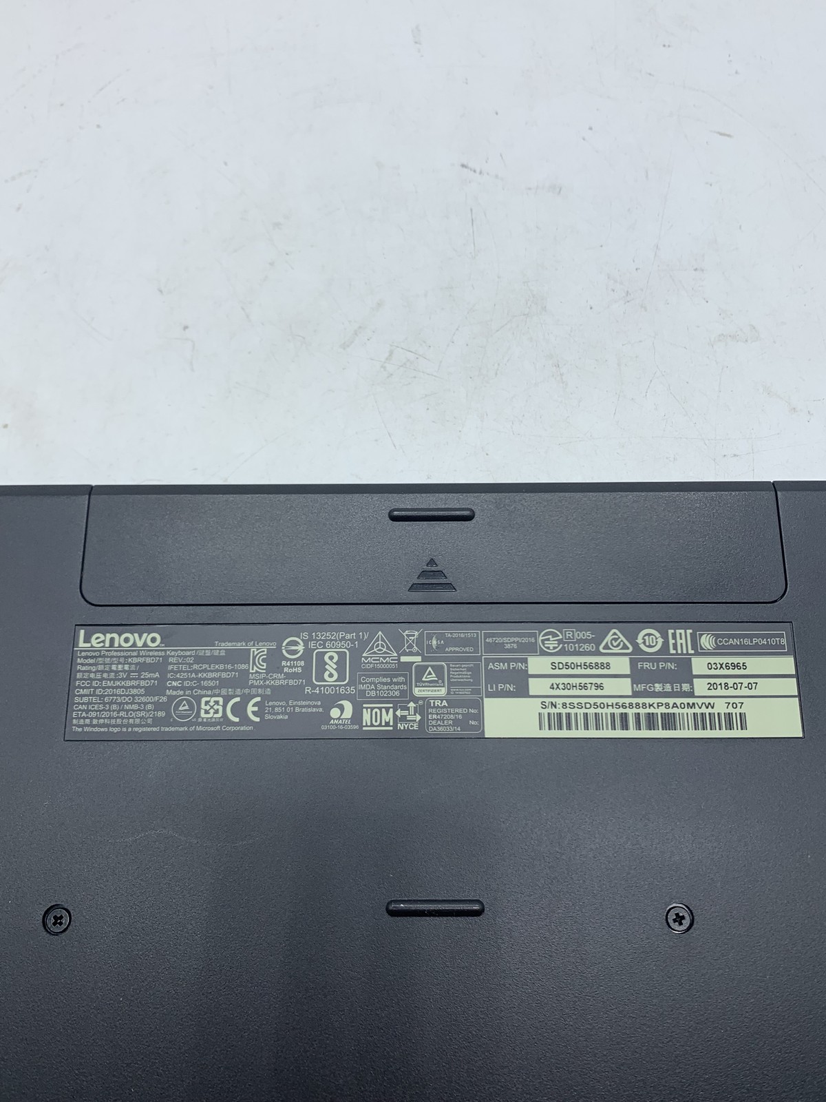 Lenovo Professional Wireless Keyboard KBRFBD71 ~ FREE SHIPPING