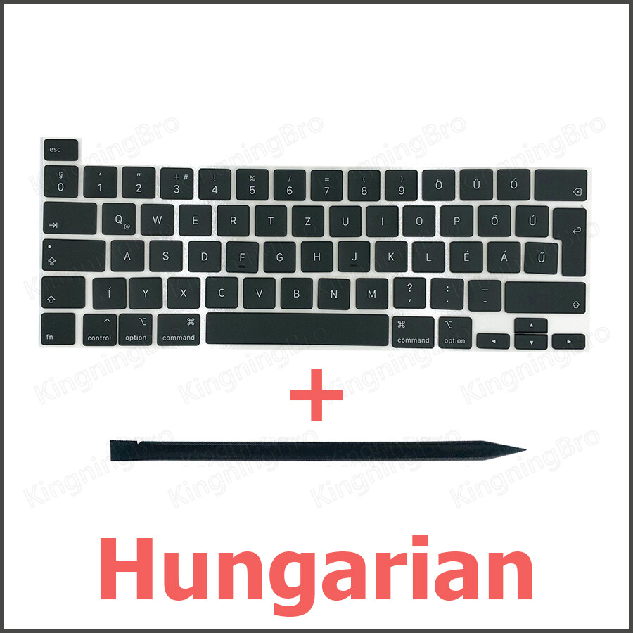 A2289 A2251 A2141 Keycap Key Cap For Macbook Pro Retina 13 16″ Hungary Keycaps