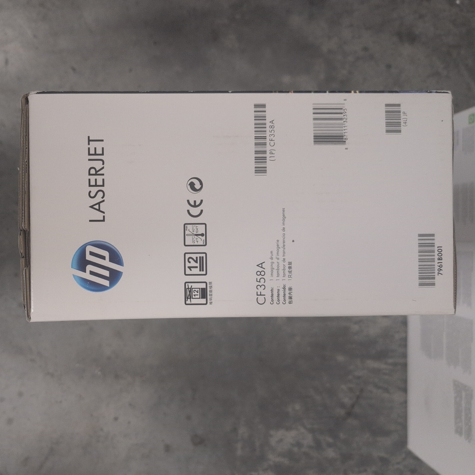 OEM HP 828A Black LaserJet Image Drum (CF358A) Tarriffs extra for US buyers.