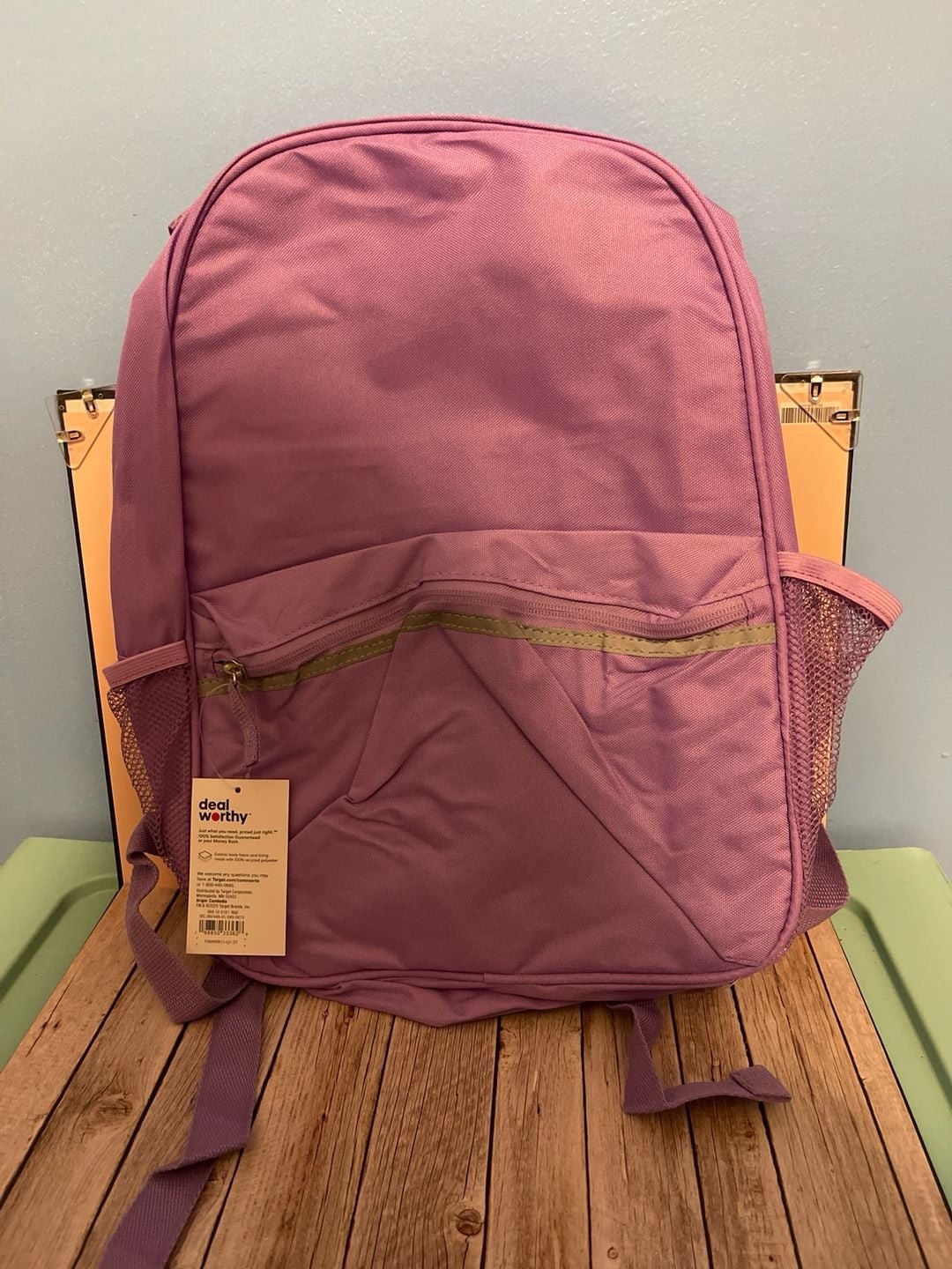 dealworthy 15″ Laptop Backpack – Purple