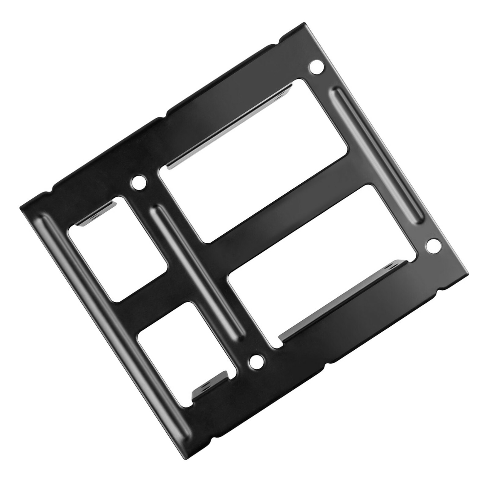 Dual Mounting 2.5″ to 3.5″ Bay SSD Metal Hard Drive HDD Bracket Adapter Dock