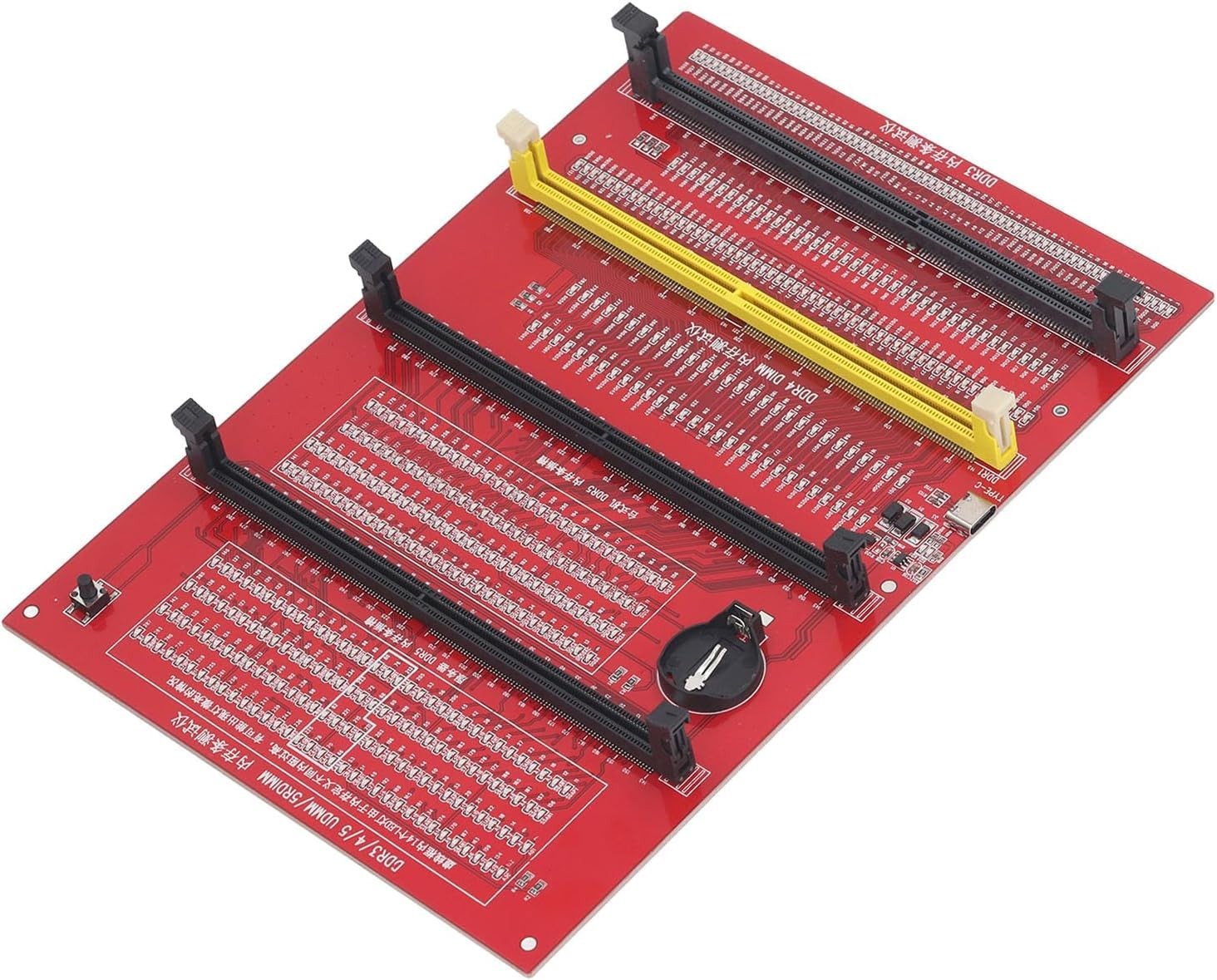 4-in-1 DDR3/DDR4/DDR5UDMM/DDR5RDIMM Memory Diagnostic Tester Card Universal R…