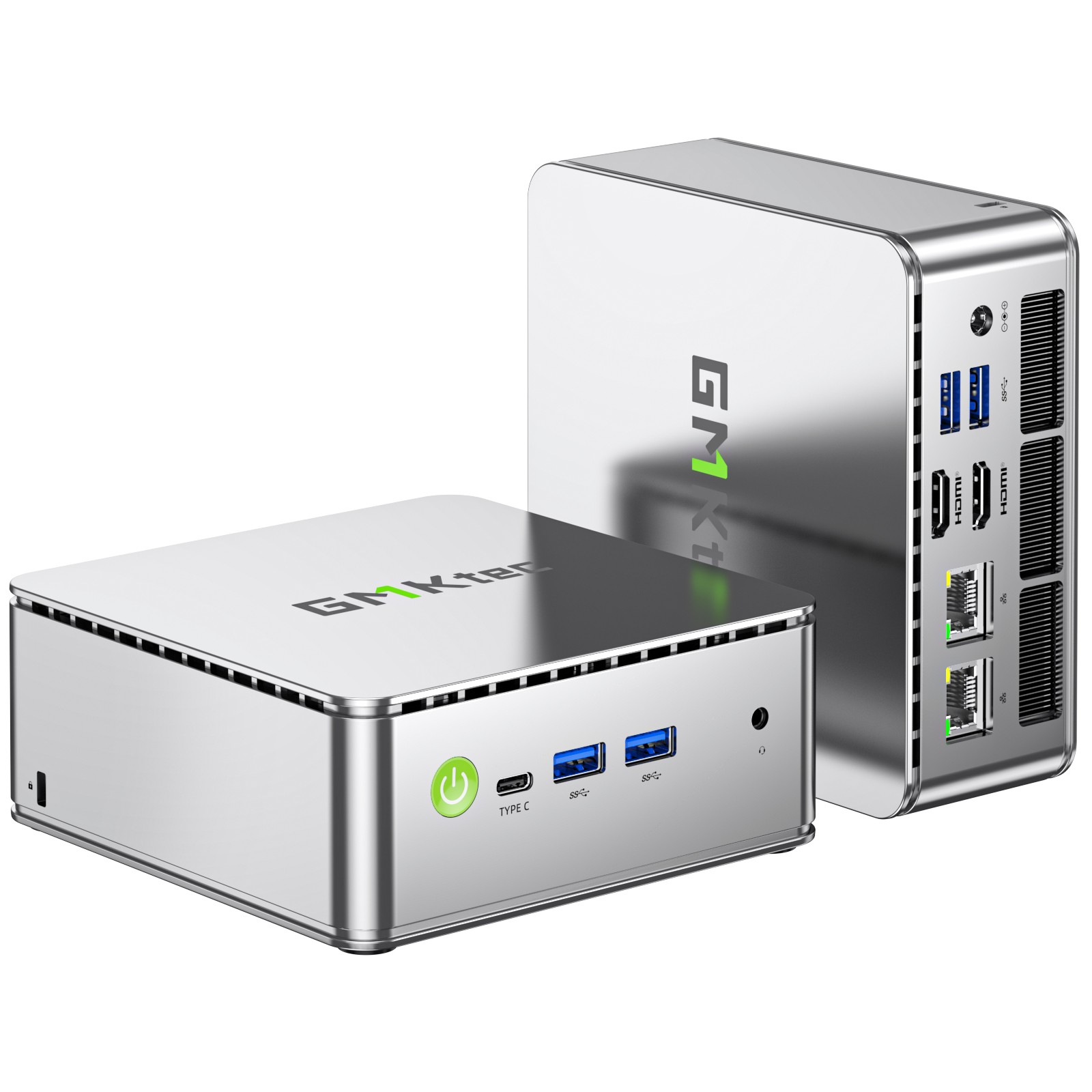 GMKtec G11 Mini PC AMD Ryzen Embedded R2514 16GB RAM 256GB SSD NAS 24/7 Server