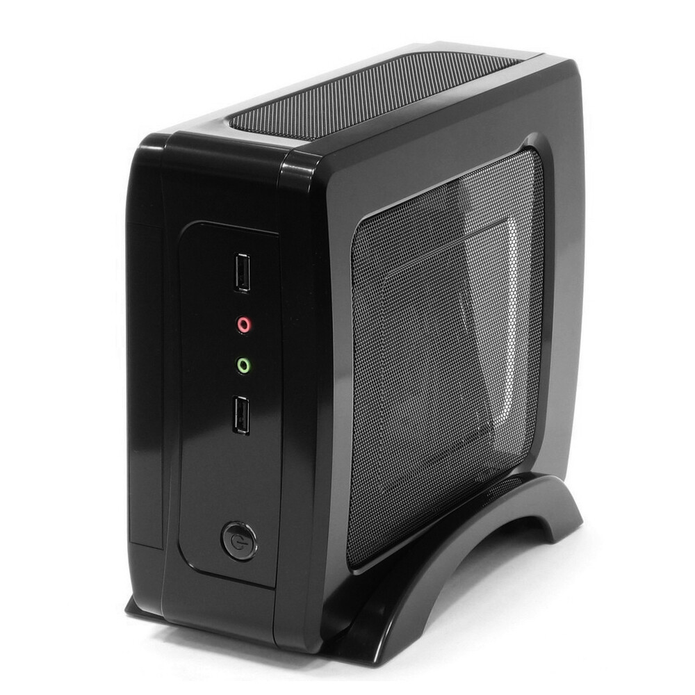 Morex T3500 Fanless Mini-ITX Case w/ 80W DC-DC Power Board & 60W A/C Adapter,