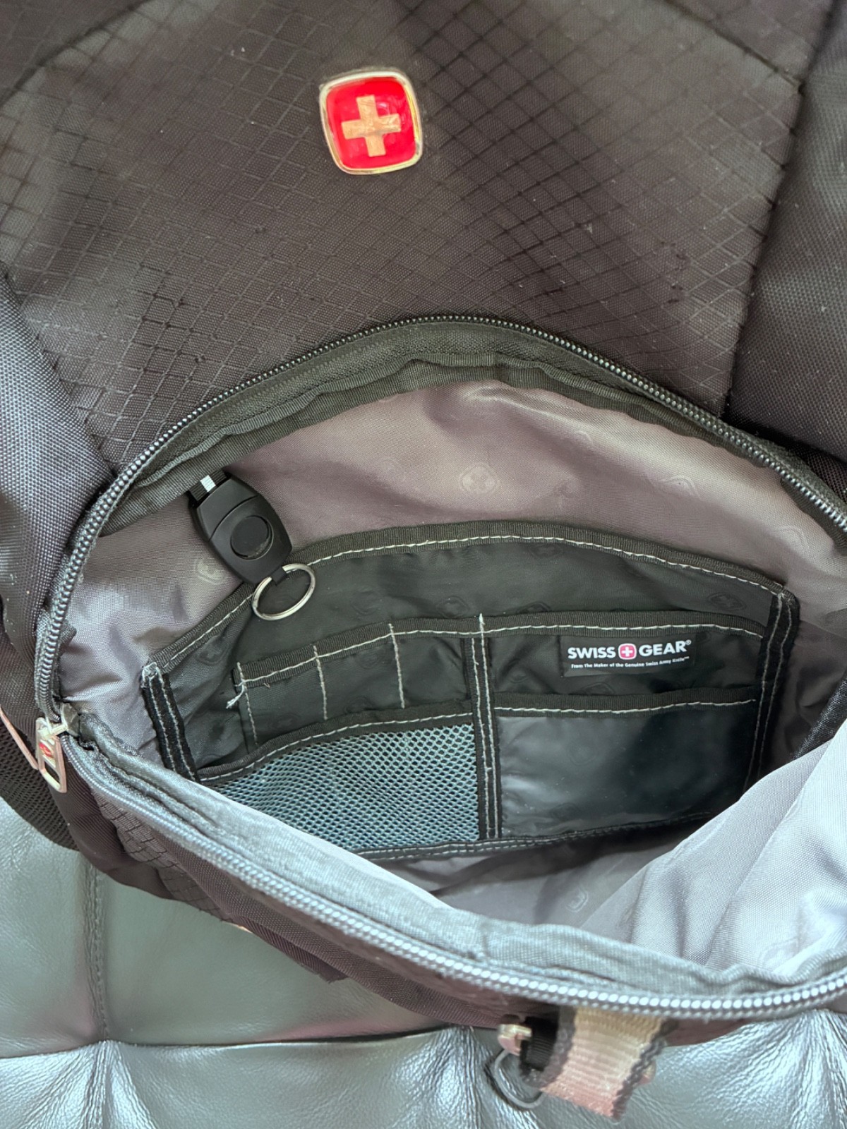 SWISSGEAR Laptop Backpack Black Airflow Padded Bag Organizer Multiple Pockets