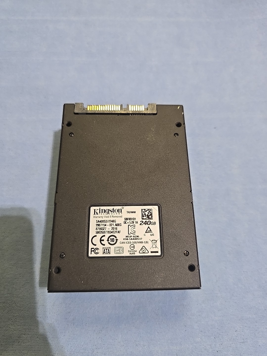 Kingston A400 SA400S37240G 240GB 2.5 SATA III SSD Solid State Drive
