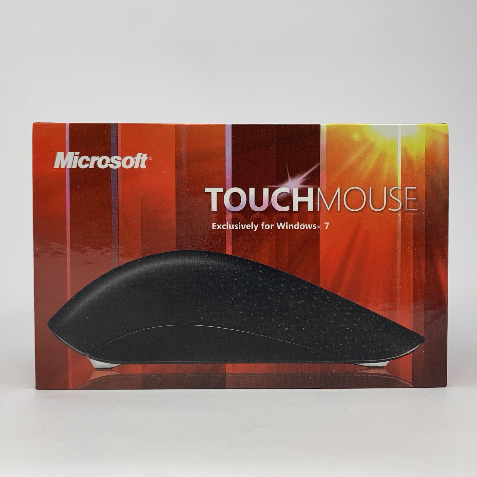 Microsoft Touch Mouse Black 1459, 1447 w Dongle, Cord New Open Box Windows 7
