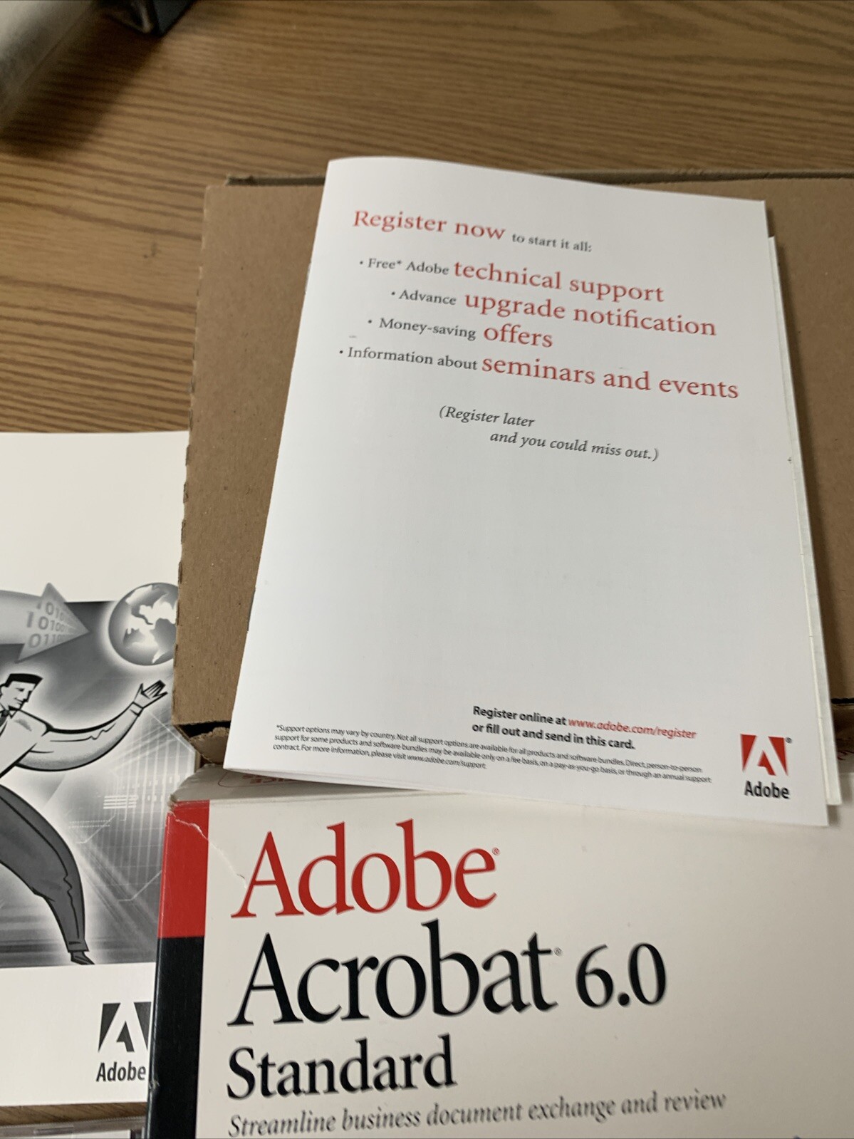 Adobe Acrobat 6.0 Standard for Windows PC with serial number 30 Days Warranty